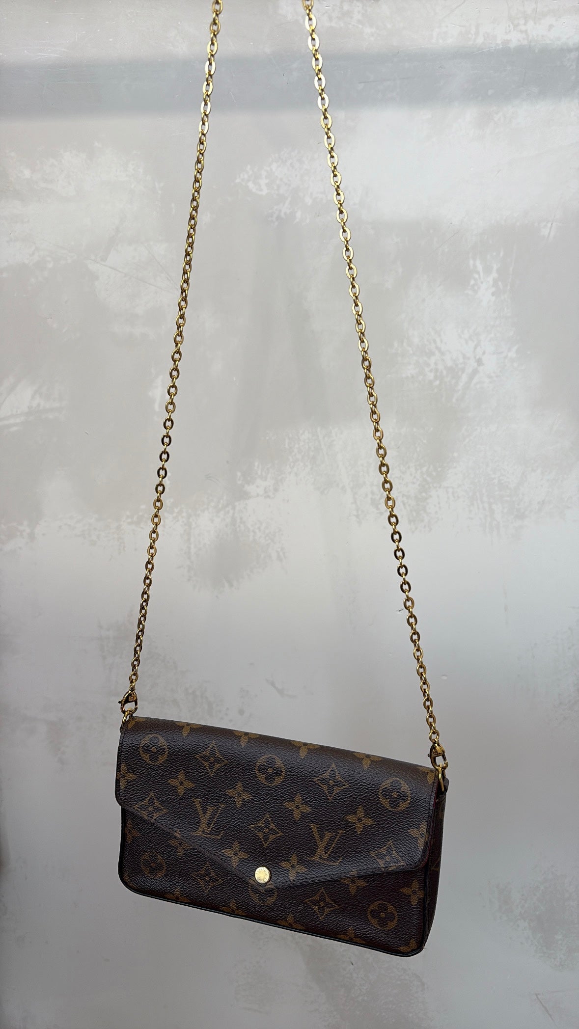 Louis Vuitton Canvas Monogram Pochette Félicie