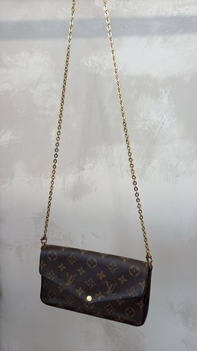 Louis Vuitton Canvas Monogram Pochette Félicie