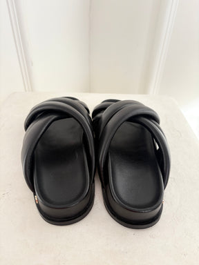 Anine Bing Cross Over Slides, 36