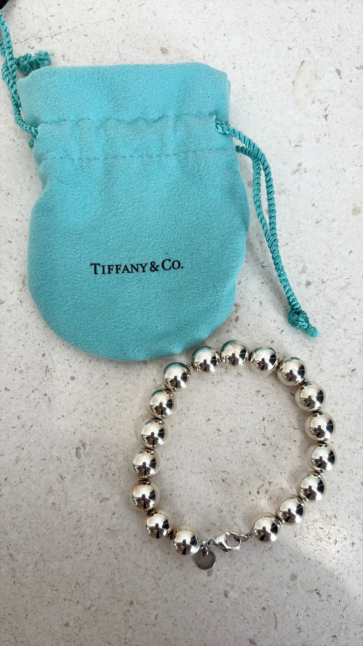 Tiffany & Co. Silver Bead Bracelet