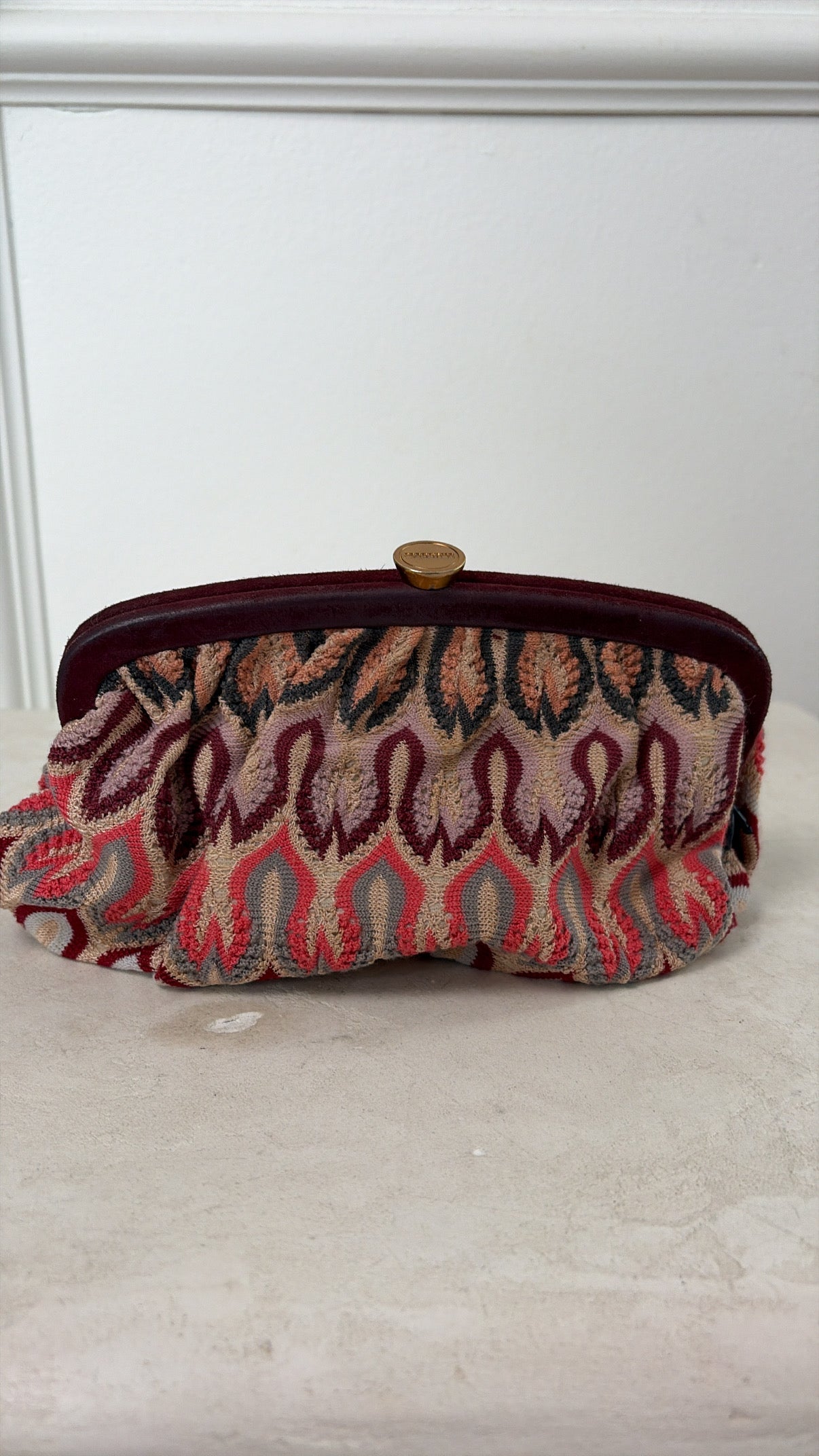 Missoni Jacquared Multi Collour Pouch