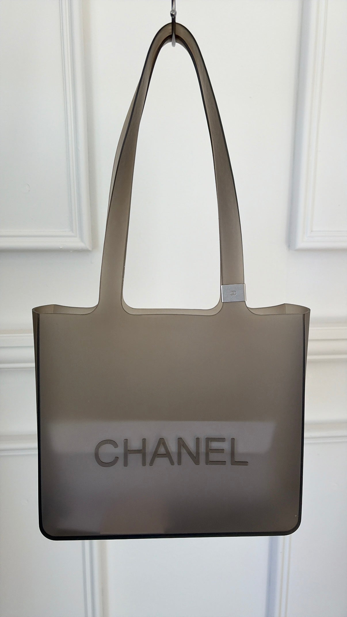 Chanel Embosed Jelly Tote