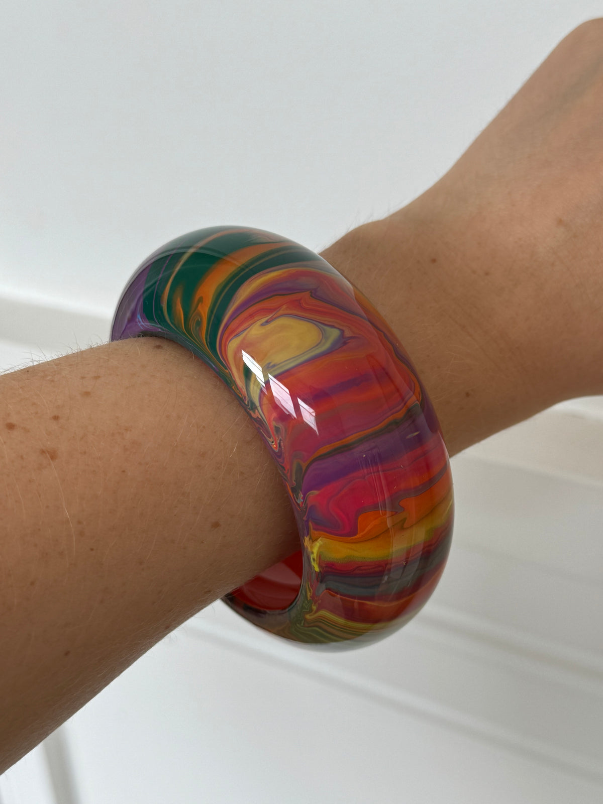 Hermès Marbling Bracelet Multi Colour, Y2