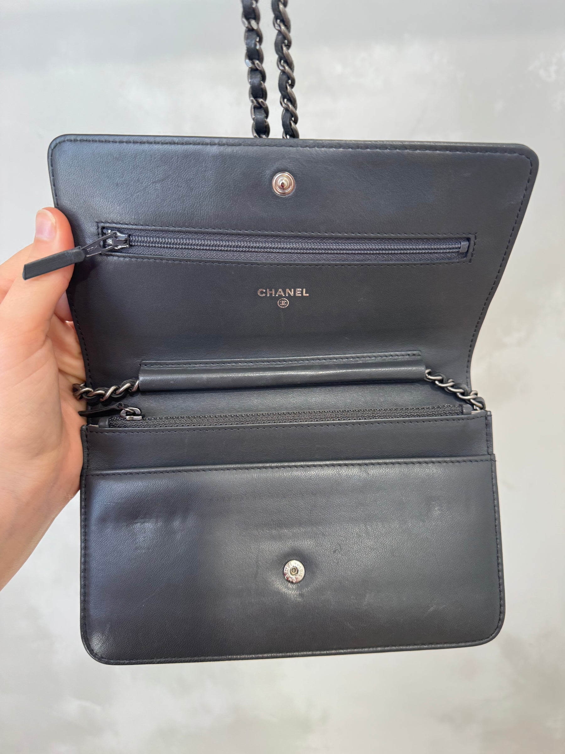 Chanel Boy Wallet On Chain