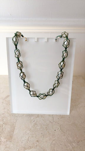Lucy Folk Pearl Netted Pisces Choker