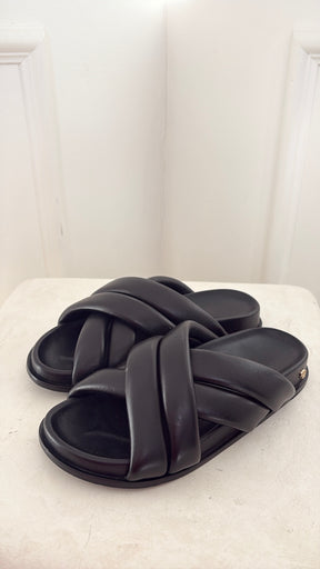 Anine Bing Cross Over Slides, 36