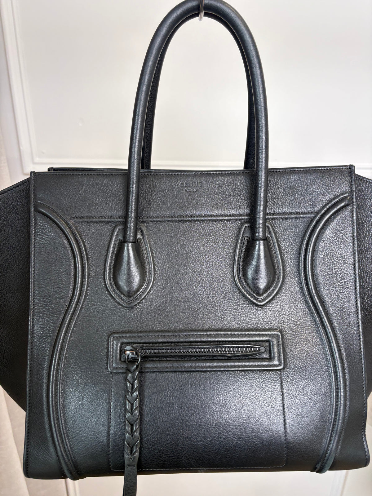 Celine Luggage Bag Black
