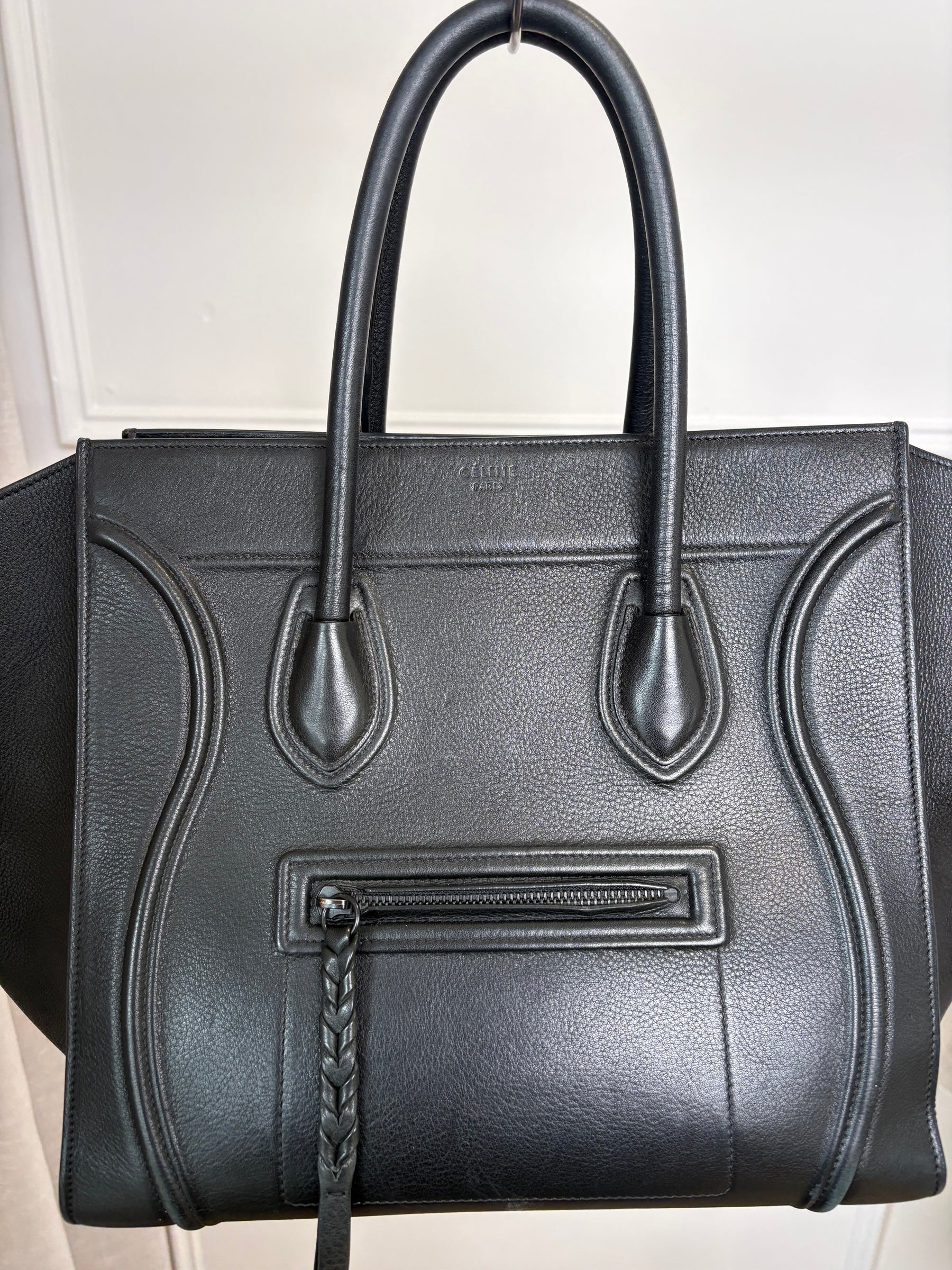 Celine Luggage Bag Black