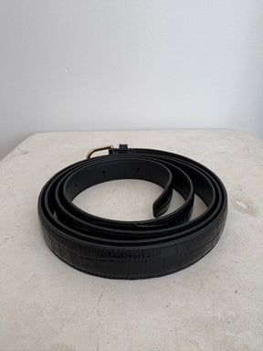 Totéme Croc Effect Wrap Belt