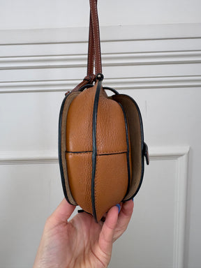 Loewe Tan Leather Mini Gate Bag