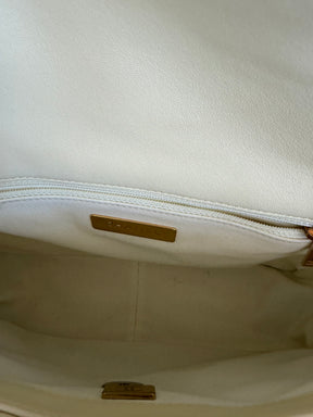 Chanel 19 Yellow Leather Crossbody Bag