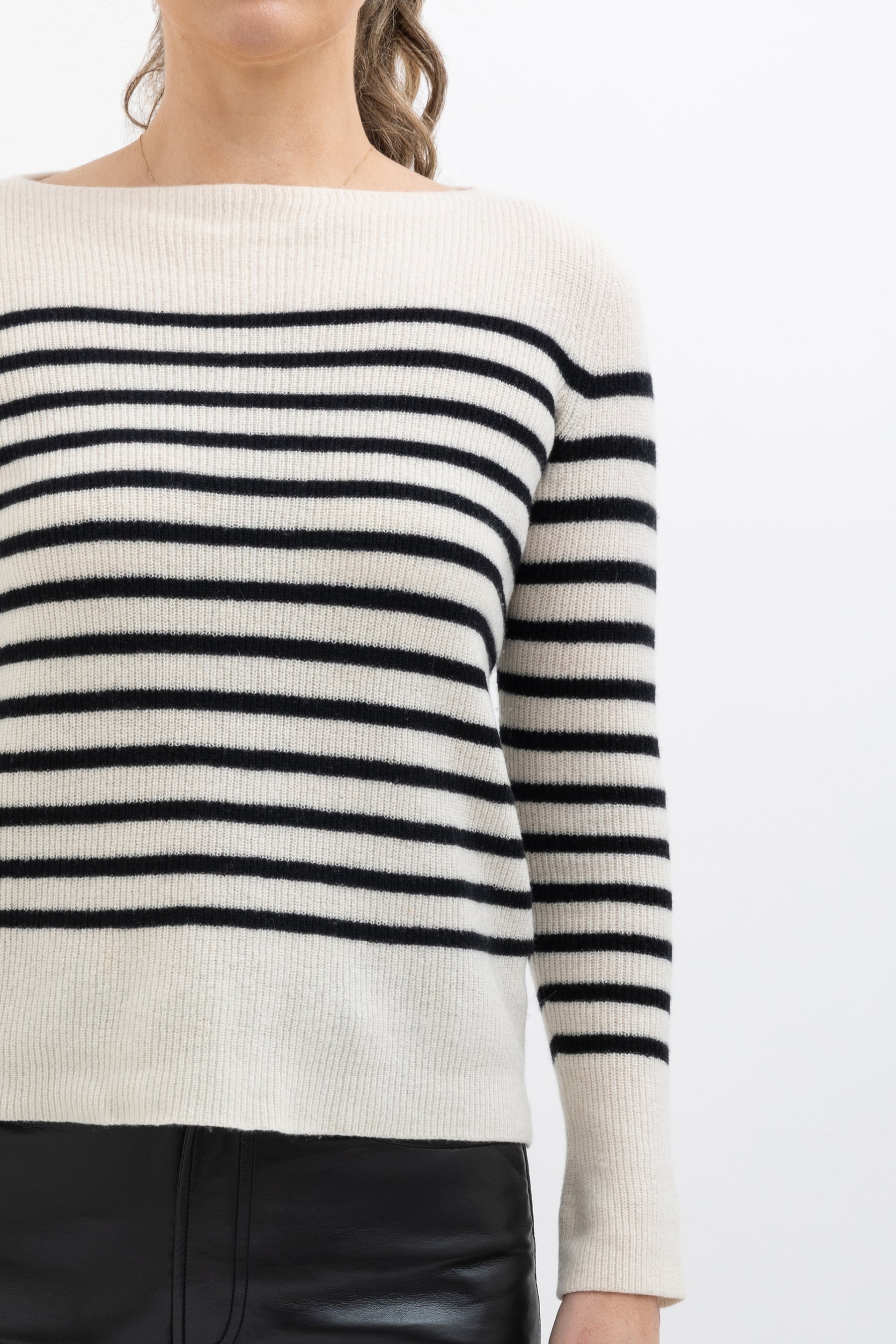 Breton Stripe Boatneck Sweater