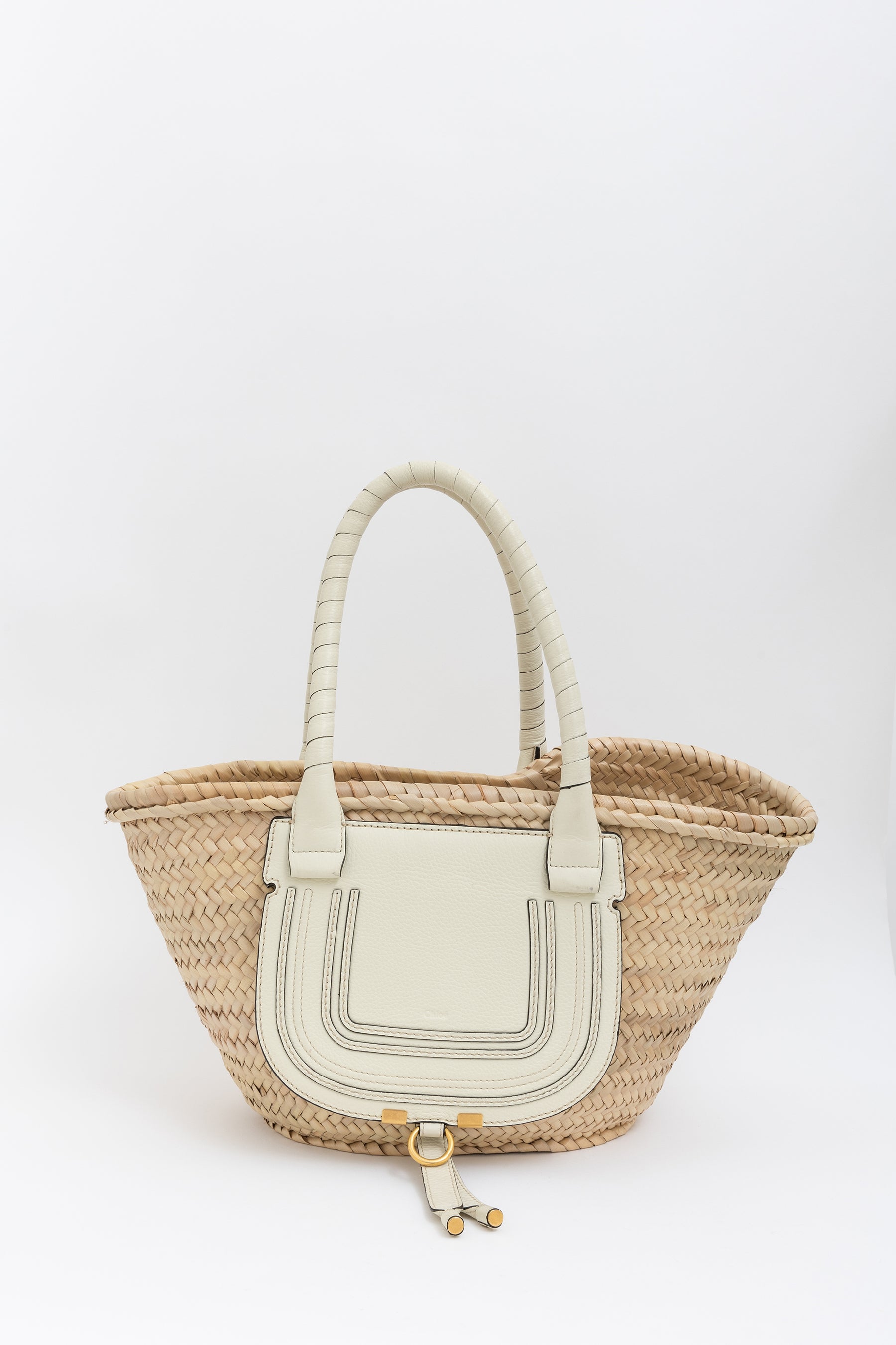 Marcie Raffia Basket Bag