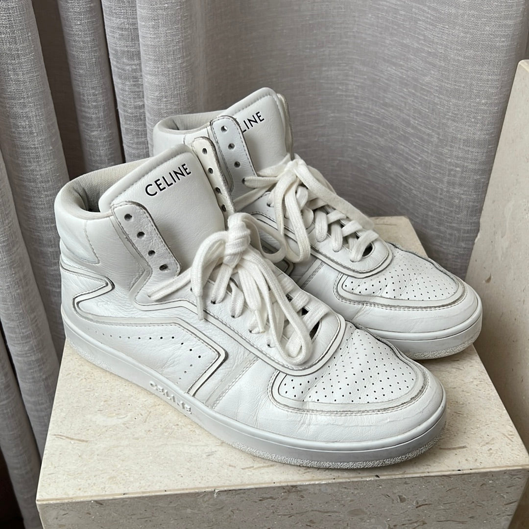 Céline White CT 02 High Tops