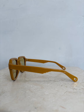 Lucy Folk Mustard Astral Traveller Sunglasses