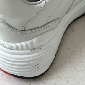 Bottega Veneta White Speedster Sneakers, 38