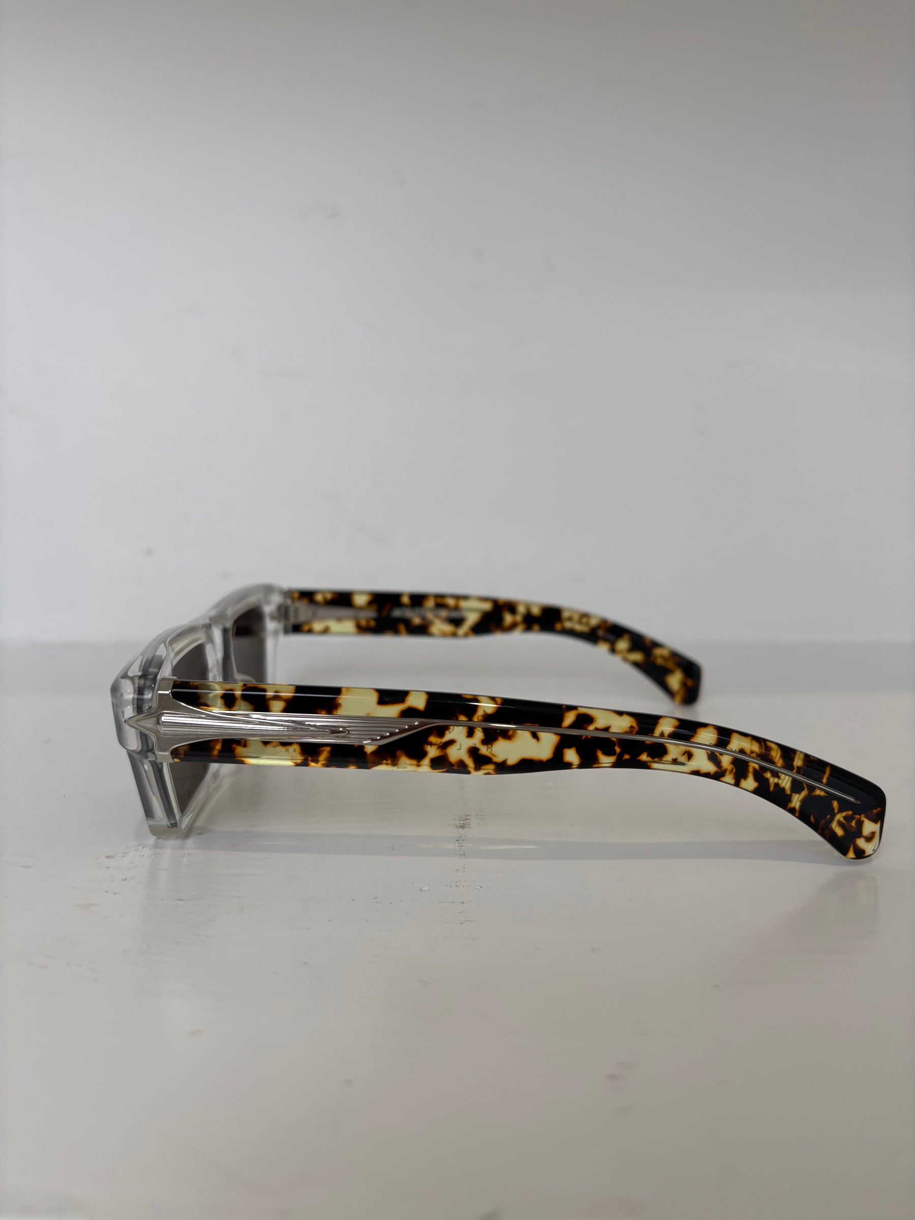 Jacques Marie Mage x Haider Ackerman Clear and Tortoiseshell Melchior Sunglasses