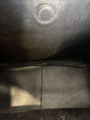 Prada Black Leather Dynamique Shoulder Hobo