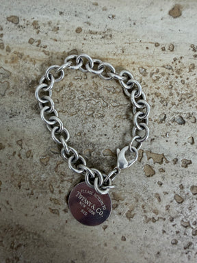 Tiffany & Co. Sterling Silver Return to Tiffany Chain Bracelet