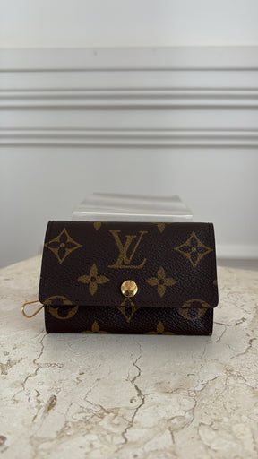 Louis Vuitton Canvas Monogram Key Wallet