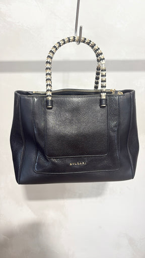 Bvlgari Serpenti Tote Bag  Snake Skin And Leather