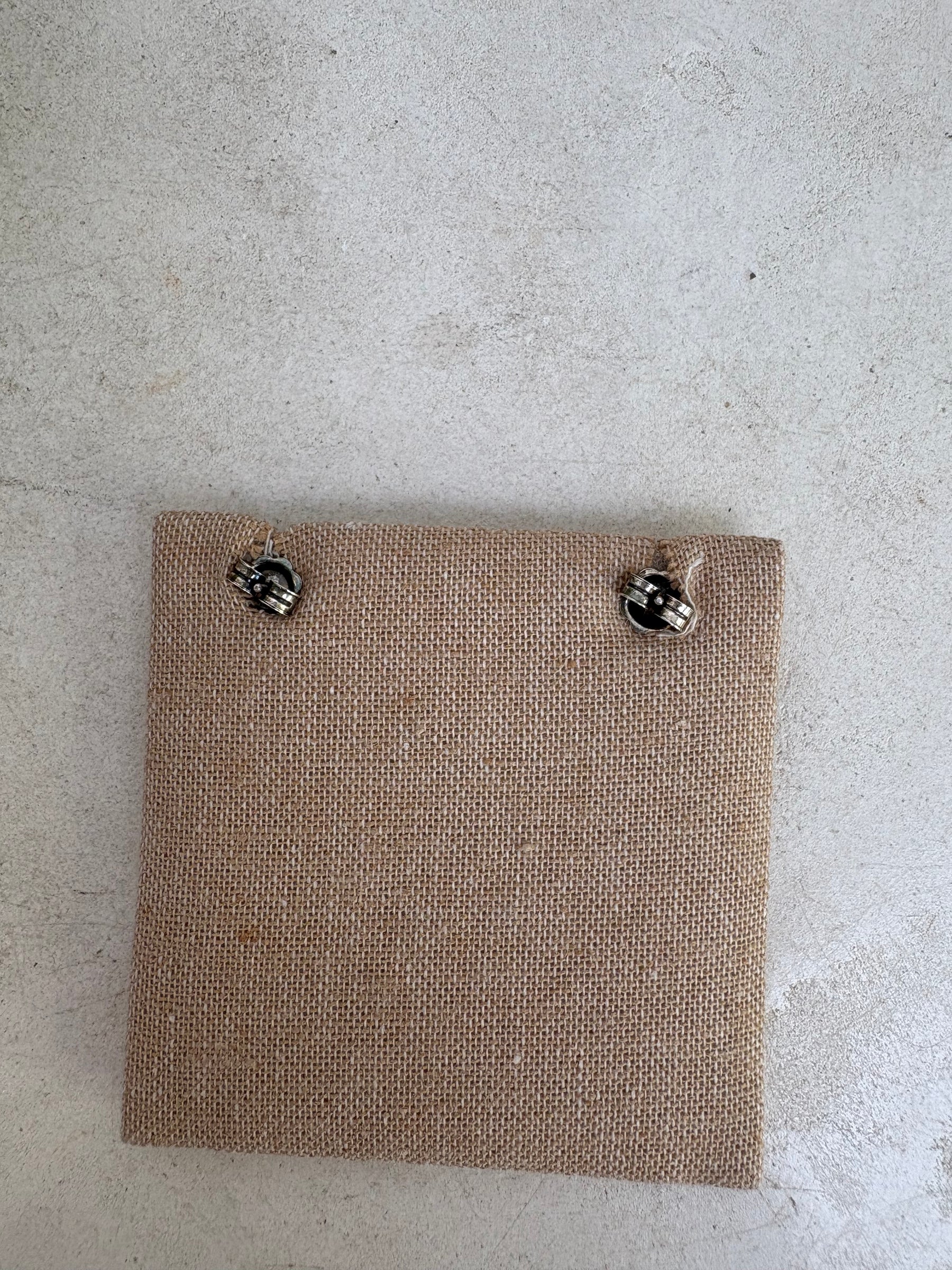 Gucci Sterling Silver Marmont Stud Earrings