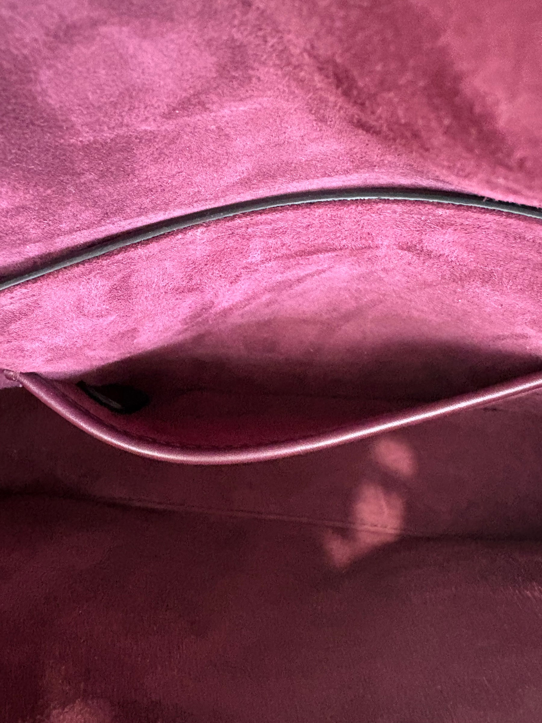 Dior Burgundy Leather J'adior Flap Bag