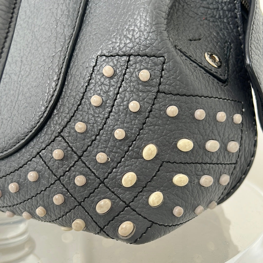 Tods Dark Grey Wave Bag