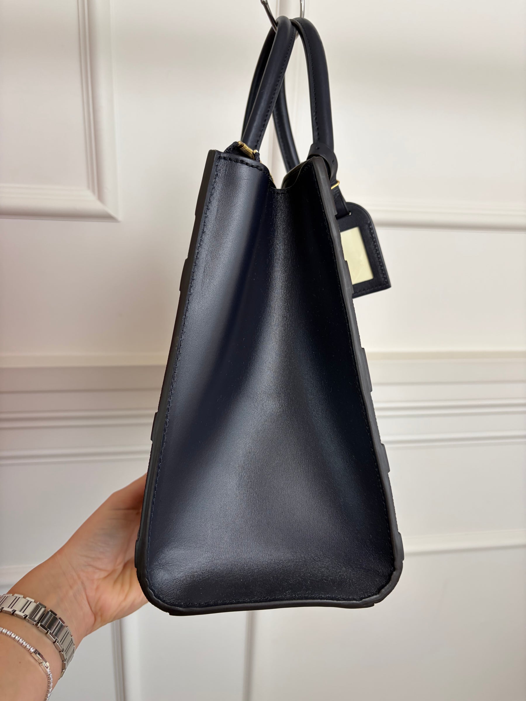 Louis Vuitton Calfskin Trunk City Steamer MM Bag