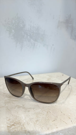 Chanel Taupe Square Sunglasses