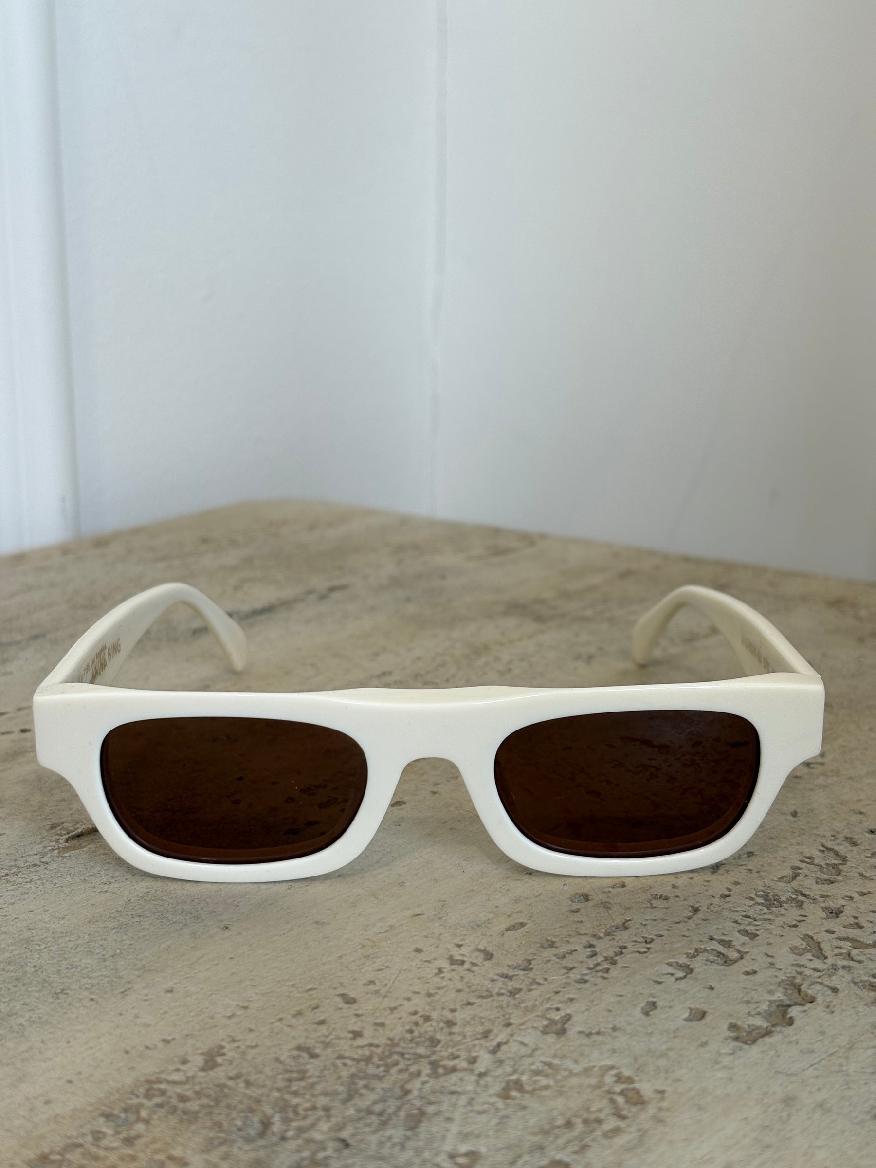 Anine Bing Cream Otis Sunglasses