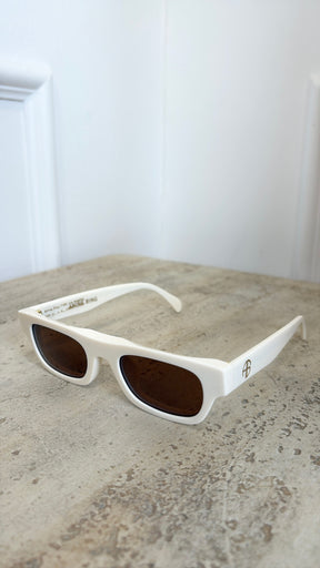 Anine Bing Cream Otis Sunglasses