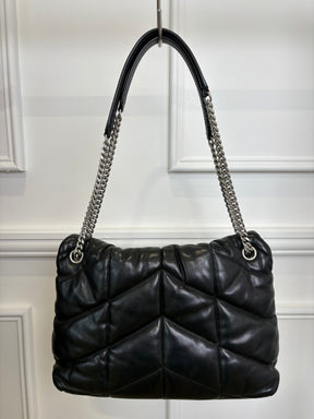 Saint Laurent Lou Puffer In Lambskin Medium