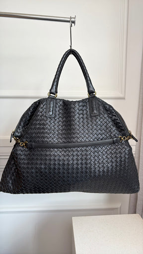 Bottega Veneta Intrecciato Large Zipped Tote