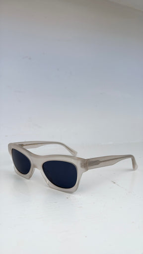 Scanlan Theodore Milky White Cat Eye Sunglasses