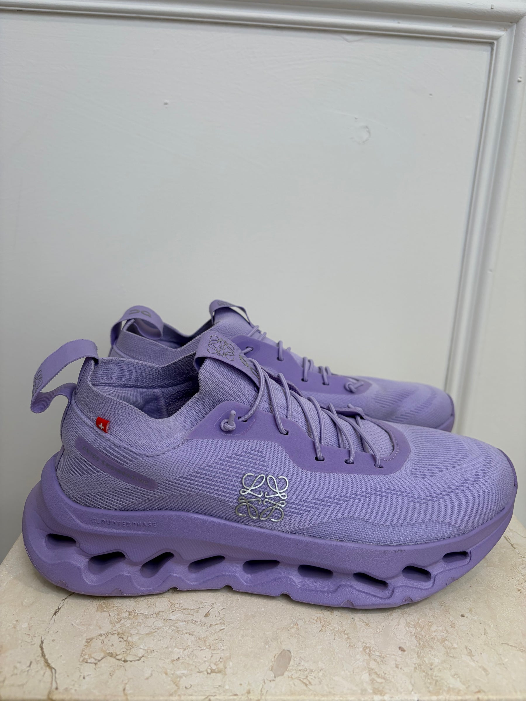 Loewe x On Cloud Cloud Tilt Sneakers In Purple Rose, 38