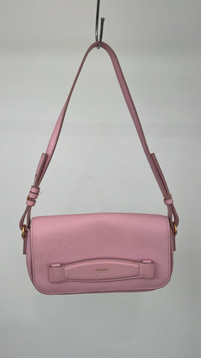 Oroton Pink Leather Mini Shoulder Bag
