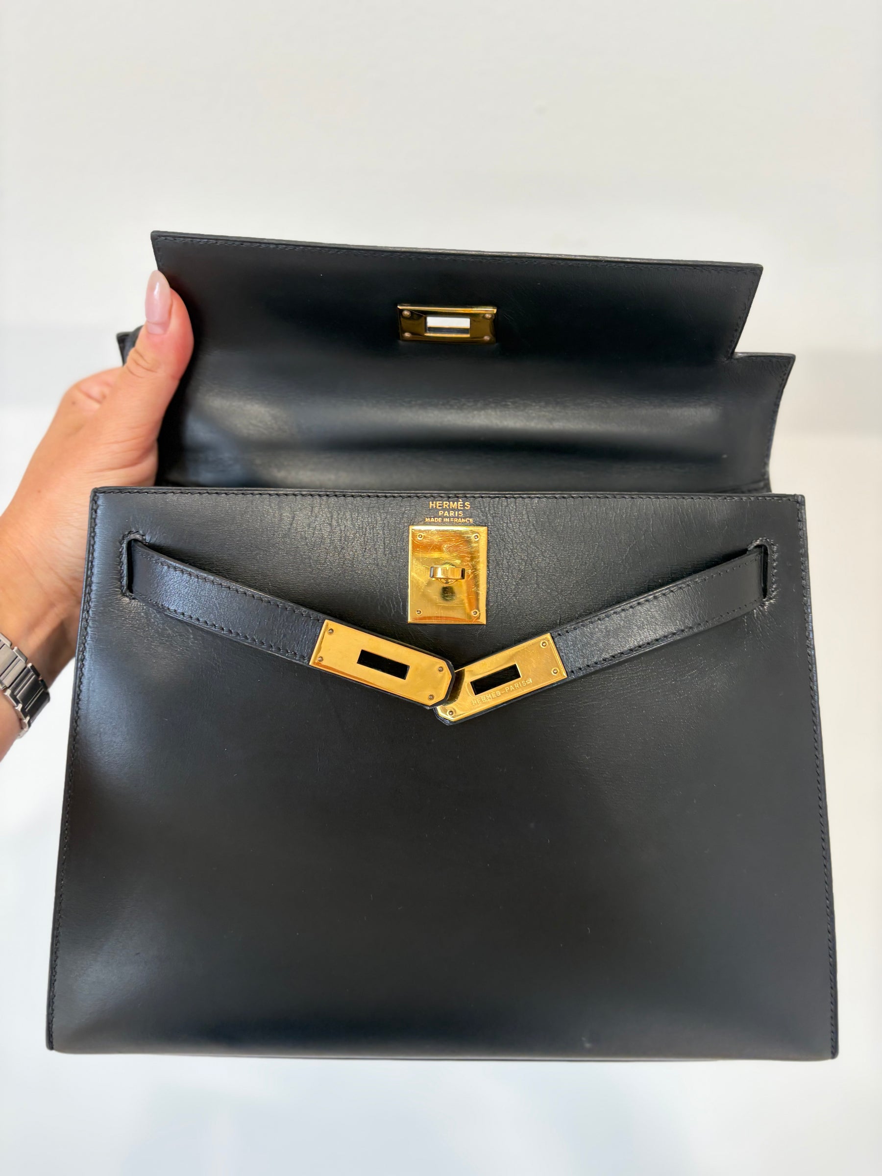 Hermès Kelly 28 in Box Leather