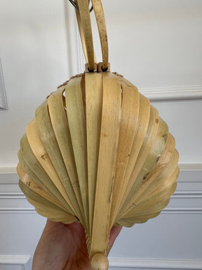 Cult Gaia Bamboo Top Handle Lilleth Basket Bag