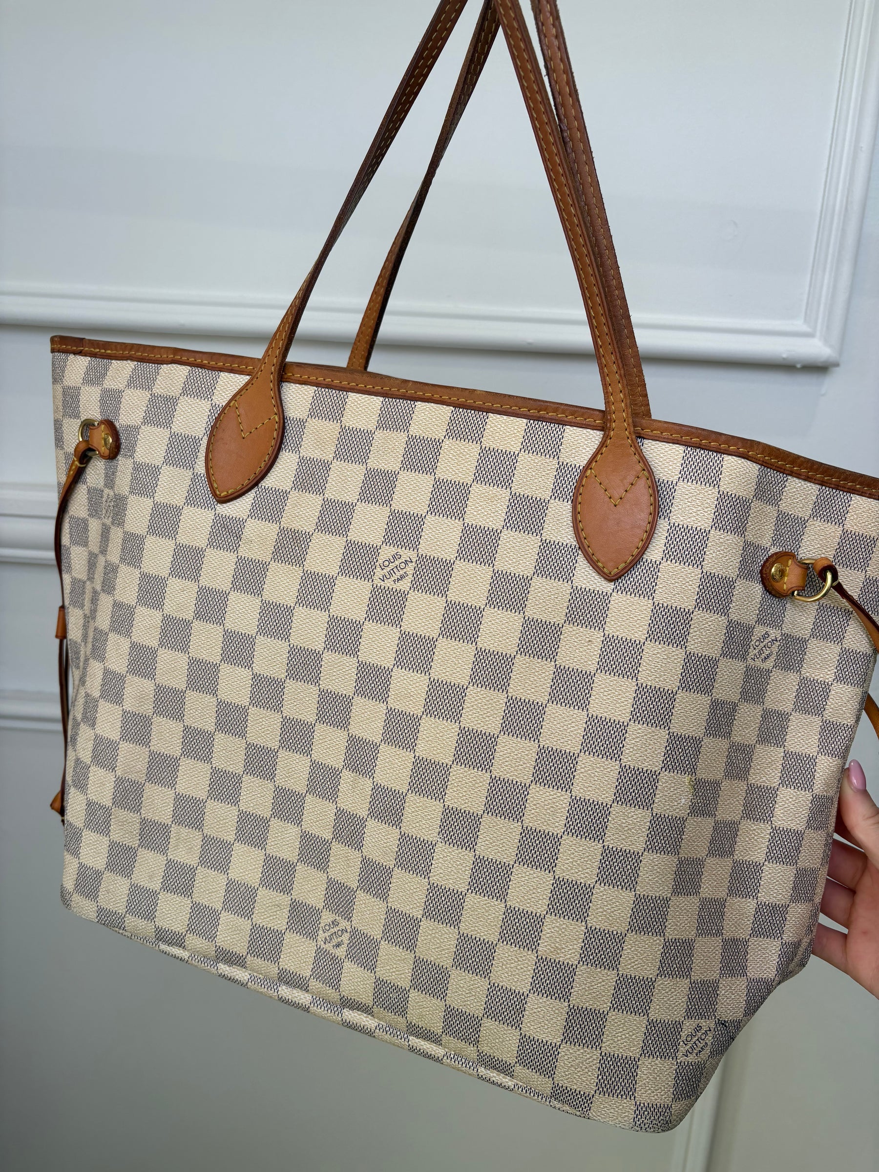 Louis Vuitton Damier Azur Neverfull Tote MM
