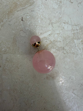 Dior Rose Quartz Triables Earrings