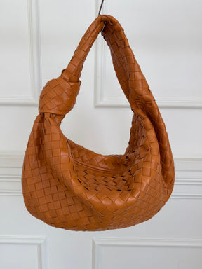 Bottega Veneta Clay Intrecciato Leather Small Jodie Bag
