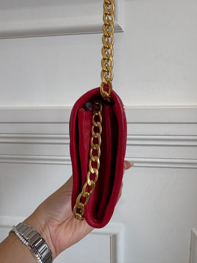 Prada Ruched Wallet On Chain