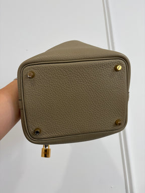 Hermes Sac Picotin Lock 18 In Beige