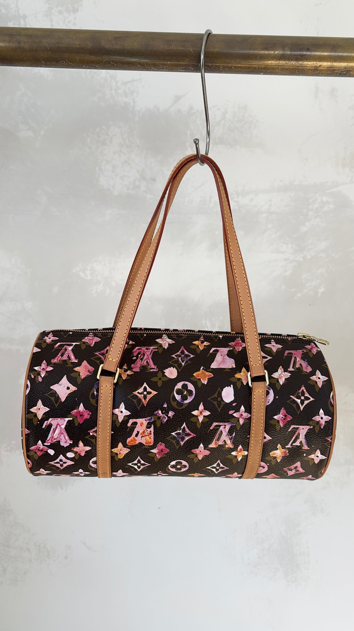 Louis Vuitton x Richard Prince Monogram Water Colour Papillon Bag