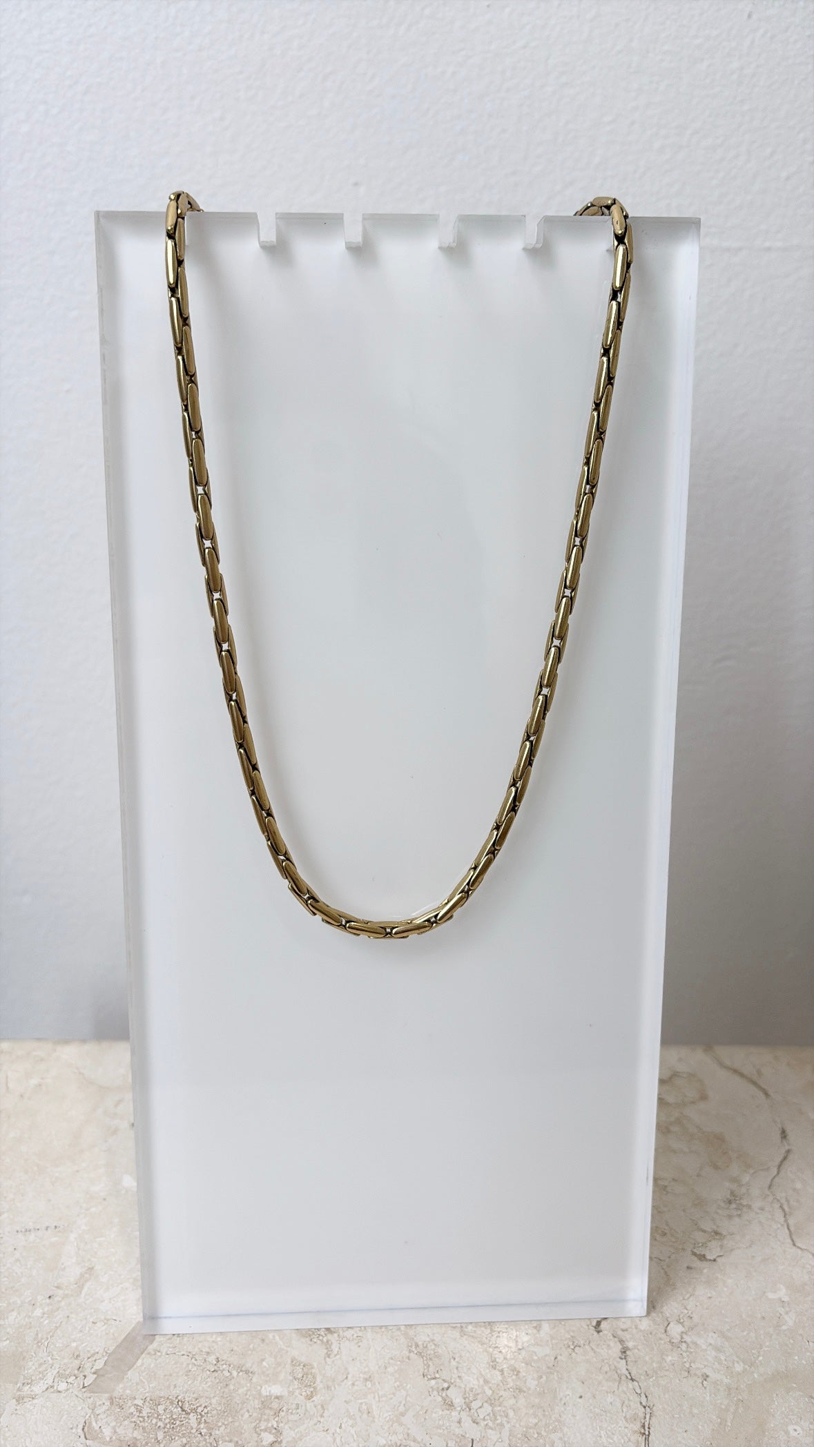 Rylan Boston Link Necklace Gold