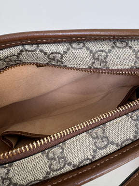 Gucci Monogram Coated Canvas Crossbody bag