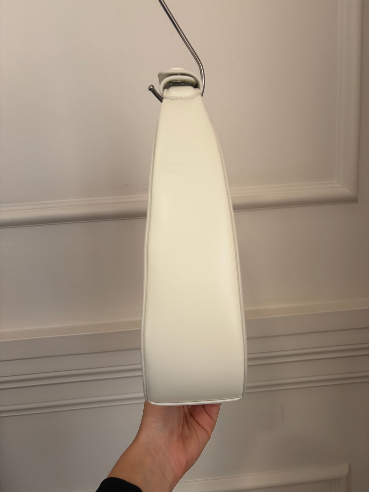 Staud White Moon Bag With Shoulder Strap