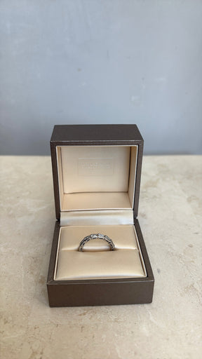 Bvlgari White Gold and Diamond Serpenti Viper Ring, 57