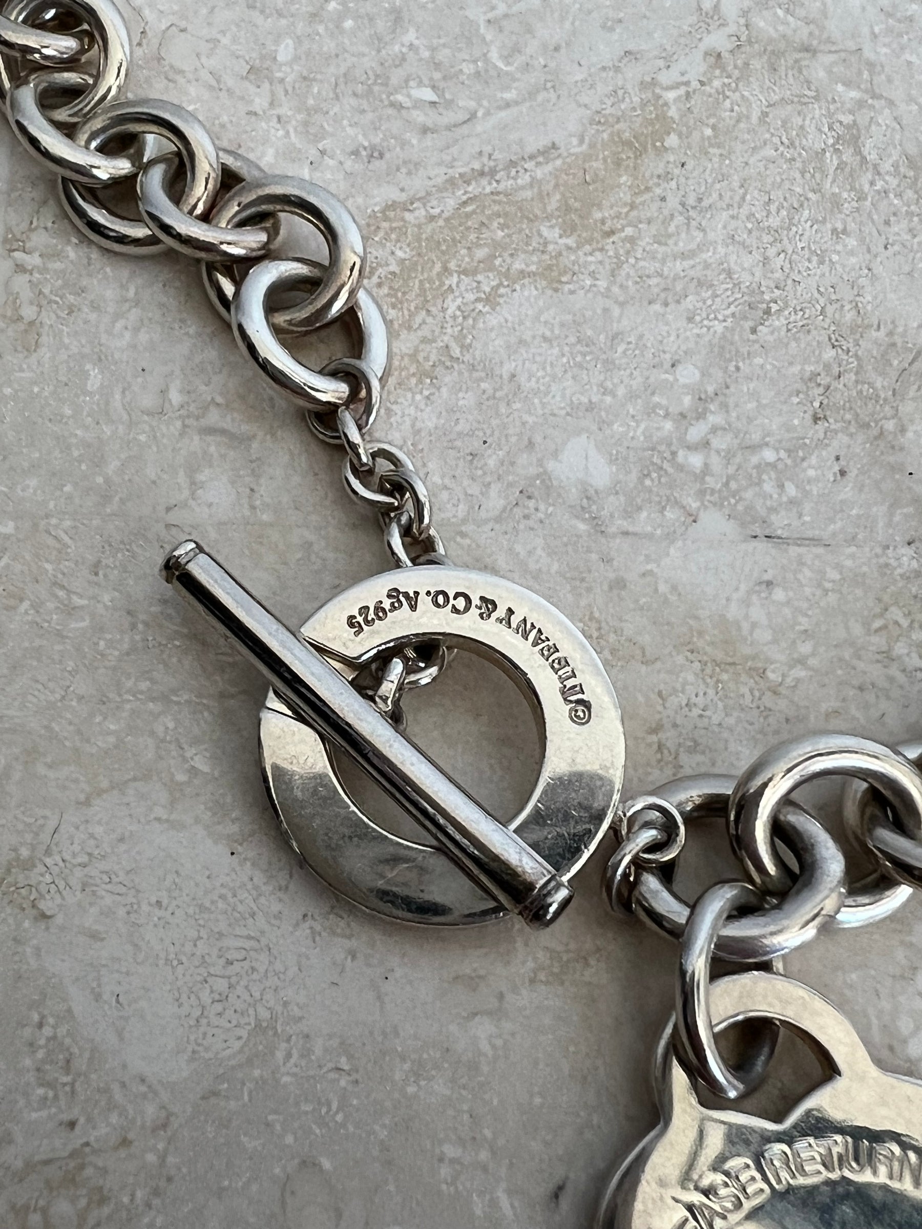 Tiffany & Co Silver Return to Tiffany Chain Necklace